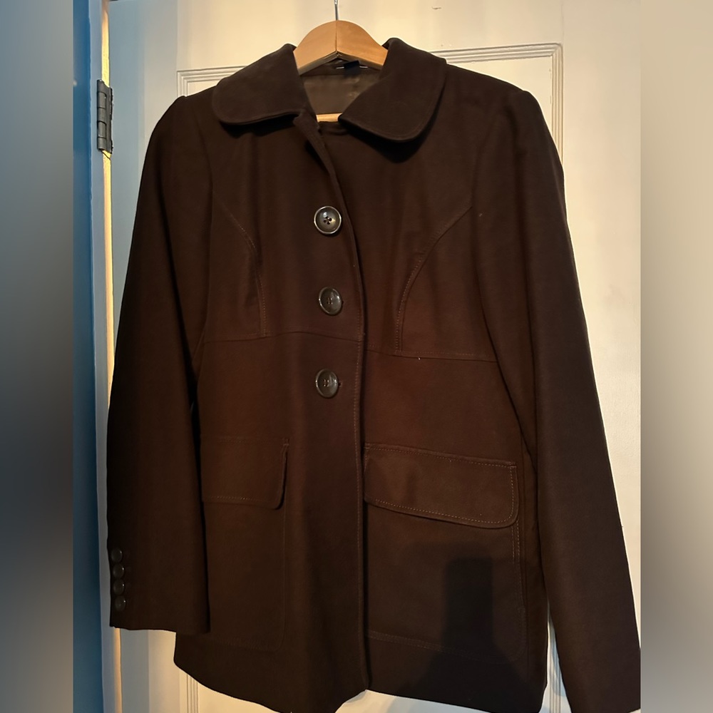 Chocolate like new barn jacket